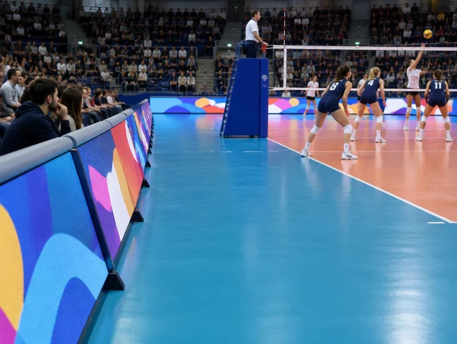 Voleybol salonu